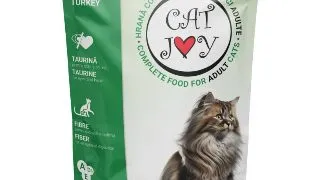 CAT JOY, Curcan, plic hrana umeda pisici, (in sos), 85g