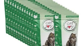 CAT JOY, Curcan, plic hrana umeda pisici, (in sos), bax, 85g x 24buc