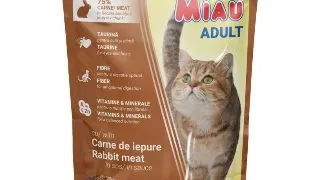 MIAU MIAU, Iepure, plic hrana umeda pisici, (in sos), 100g