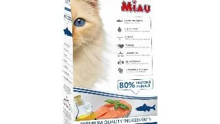 MIAU MIAU, Somon, hrana uscata pisici, 10kg