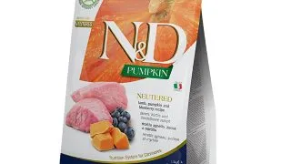 N&D Pumpkin Neutered, Miel si dovleac, hrana uscata fara cereale pisici sterilizate, 1.5kg