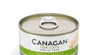 CANAGAN Fresh Chicken, Pui, conserva hrana umeda fara cereale pisici junior & adult, (in suc propriu), 75g
