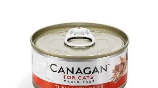 CANAGAN, Ton si Crab, conserva hrana umeda fara cereale pisici junior & adult, (in suc propriu), 75g