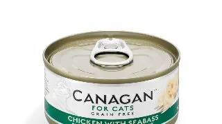 CANAGAN, Pui si Biban, conserva hrana umeda fara cereale pisici junior & adult, (in suc propriu), 75g