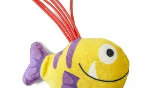 FARM COMPANY Jucarie pentru Pisici, PesteTropical, Catnip, 9cm