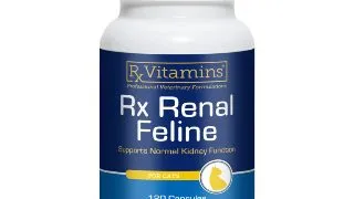 RX VITAMINS Renal Feline, supliment sistem renal caini, capsule RX VITAMINS Renal Feline, supliment sistem renal caini si pisici, flacon, 120 capsule