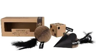 DISTRICT 70 Jucarii Pisica, Gift Box, 3 bucati