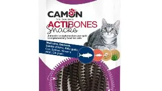 CAMON Actibones, Cod si Somon, punguta recompense pisici, 45g