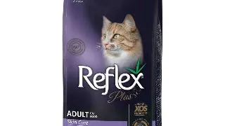 REFLEX Plus Skin Care, Somon, hrana uscata pisici, piele & blana, 15kg