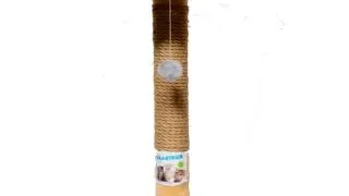 AGILITY Canapea, ansamblu de joaca pisici, 1 etaj, lemn si plus, elemente de zgariat, elemente atarnate, gri, 70cm
