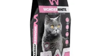 WONDERWHITE, Talc, asternut igienic pisici, granule, bentonita, aglomerant, neutralizare mirosuri, 15.3kg