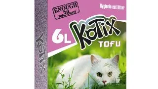 KOTIX, Lavanda, asternut igienic pisici, peleti, tofu, aglomerant, neutralizare mirosuri, biodegradabil, 6l