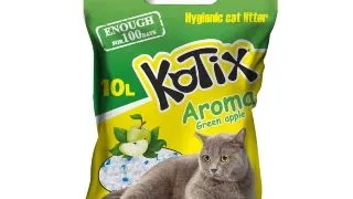 KOTIX, Mar Verde, asternut igienic pisici, granule, silicat, neaglomerant, fara praf, 10l