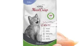 PLATINUM MeatCrisp Kitten, Pui, hrana uscata pisici junior, deshidratat, 1.5kg