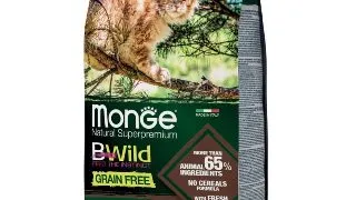 MONGE BWild, Bizon si Cartofi, hrana uscata fara cereale pisici, 1.5kg