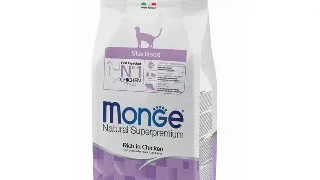 MONGE Natural Superpremium Sterilised, Pui, hrana uscata pisici sterilizate, 1.5kg