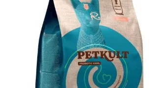 PETKULT Probiotic Care Sensitive, Somon si Curcan, hrana uscata fara cereale pisici, sistem digestiv, 400g