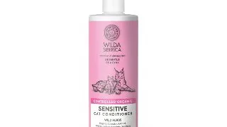WILDA SIBERICA Cat Sensitive, balsam pisici, piele sensibila, flacon, 400ml