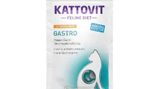 KATTOVIT Gastro, Pui si Orez, dieta veterinara, plic hrana umeda pisici, sistem digestiv, (in sos), 85g