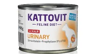 KATTOVIT Urinary, Vitel, dieta veterinara, conserva hrana umeda pisici, sistem urinar, (in aspic), 185g