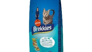 BREKKIES, Somon si Ton, hrana uscata pisici, 15kg