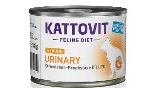 KATTOVIT Urinary, Pui, dieta veterinara, conserva hrana umeda pisici, sistem urinar, (in aspic), 185g