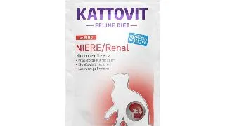 KATTOVIT Renal, Vita, dieta veterinara, plic hrana umeda pisici, sistem renal, (in sos), 85g