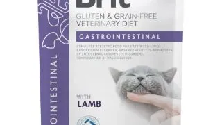 BRIT VD Gastrointestinal, Miel, dieta veterinara, plic hrana umeda fara cereale pisici, sistem digestiv, (in sos), 85g