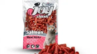 CALIBRA Joy Classic Sticks, Somon, punguta recompense pisici, 70g