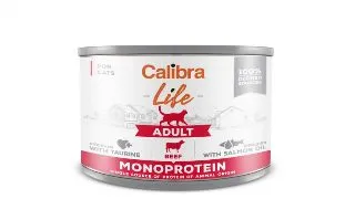 CALIBRA Life, Vita, conserva hrana umeda monoproteica fara cereale pisici, (pate), 200g