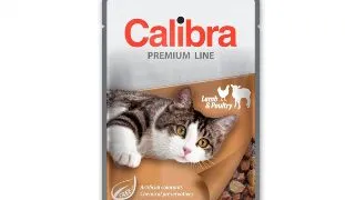CALIBRA Premium Line, Miel si Pasare, plic hrana umeda pisici, (in suc propriu), bax, 100g x 24buc