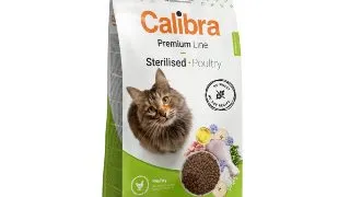 CALIBRA Premium Line Sterilised, Pasare, hrana uscata pisici sterilizate, 2kg