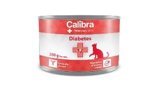 CALIBRA Veterinary Diets Diabetes, Curcan, dieta veterinara, conserva hrana umeda monoproteica pisici, diabet, (pate), 200g
