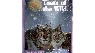TASTE OF THE WILD Sterilised, Pui, plic hrana umeda fara cereale pisici sterilizate, (pate), 85g