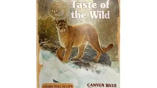 TASTE OF THE WILD Canyon River, Pastrav, plic hrana umeda fara cereale pisici, (in sos), 85g