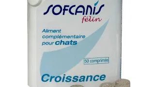 SOFCANIS Croissance, supliment sistem osos pisici junior, comprimate SOFCANIS Croissance, supliment sistem osos pisici junior, flacon, 50 comprimate