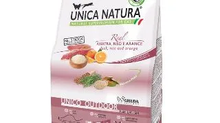 UNICA Natura Outdoor, Rata si Orez, hrana uscata pisici, 1.5kg
