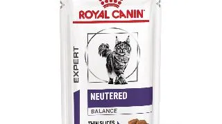 ROYAL CANIN VD Neutered Weight Balance, dieta veterinara, plic hrana umeda pisici, managementul greutatii, (in sos), bax, 85g x 12buc