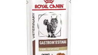 ROYAL CANIN VD Gastrointestinal Fibre Response, dieta veterinara, plic hrana umeda pisici, sistem digestiv, (in sos), bax, 85g x 12buc
