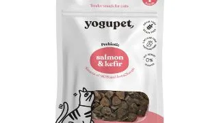 YOGUPET Snack Cat Somon & Kefir, Somon, recompense fara cereale pisici, 50g