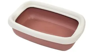 MP BERGAMO Beta Maxi, litiera pisici, roz, 49x39x13 cm