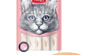 WANPY Creamy Treat, Ton si Somon, punguta recompense pisici, (piure), 350g