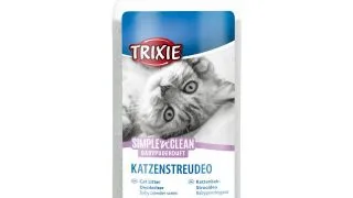 TRIXIE Simple'n'Clean Baby Powder, odorizant litiera pisici, Talc, 750g