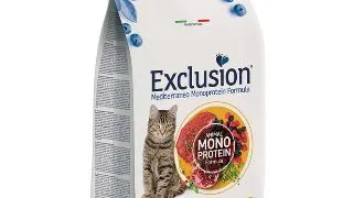 EXCLUSION Mediterraneo Monoprotein, Vita, hrana uscata monoproteica pisici, 12kg