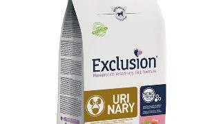 EXCLUSION Monoprotein VD Urinary, Porc si Mazare, dieta veterinara, hrana uscata pisici, sistem urinar, 1.5kg