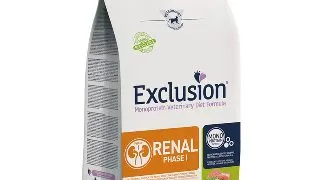 EXCLUSION Monoprotein VD Renal Phase 1, Porc si Orez, dieta veterinara, hrana uscata pisici, sistem renal, 1.5kg