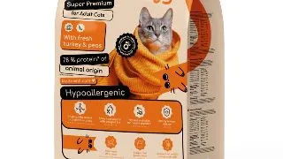 MEATOLOGY Adult Cats, Curcan si Mazare, hrana uscata pisici, 9kg