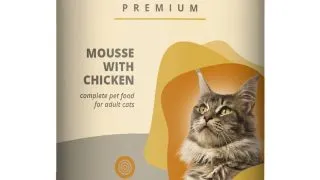 REMI PREMIUM, Pui, conserva hrana umeda pisici, (mousse), 400g