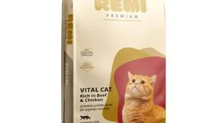 REMI PREMIUM Vital, Vita si Pui, hrana uscata pisici, 8kg