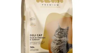 REMI PREMIUM Deli, Pui si Somon, hrana uscata pisici, 1.5kg